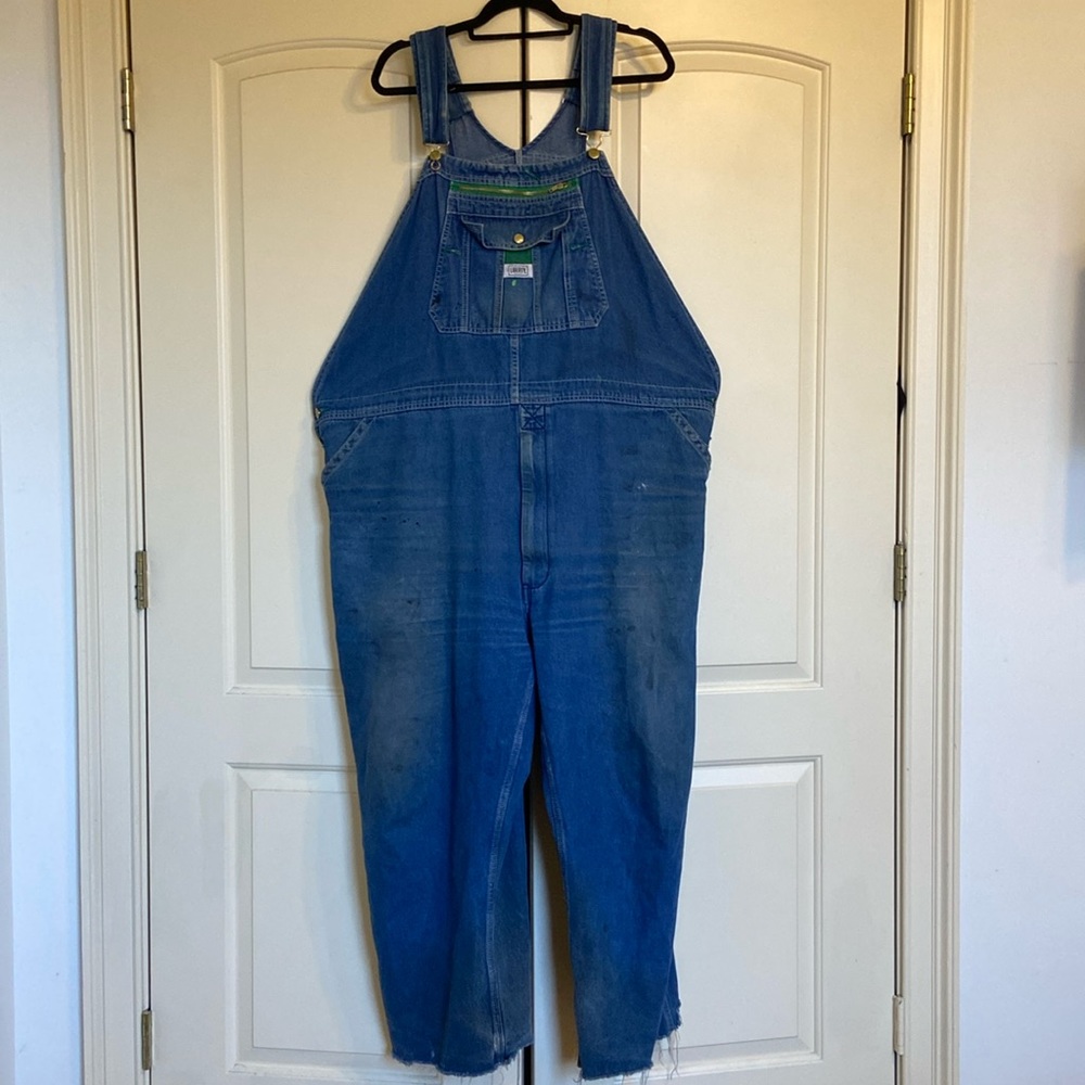 Liberty Overalls. Adjustable shoulder straps.